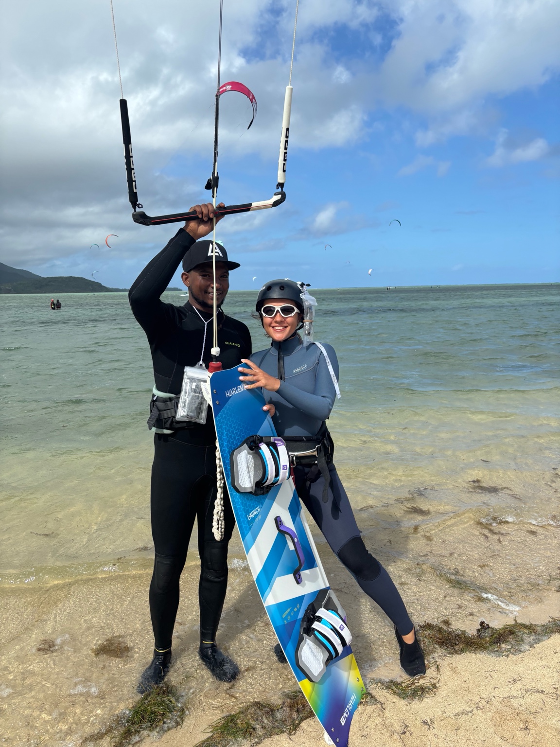 One Eye wave session, Le Morne